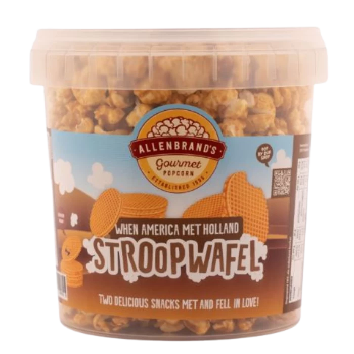 Allenbrands Gourmet Popcorn Stroopwafel Popcorn