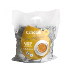 Caféclub Supercreme Koffiepads Cafeïnevrij Voordeeltas