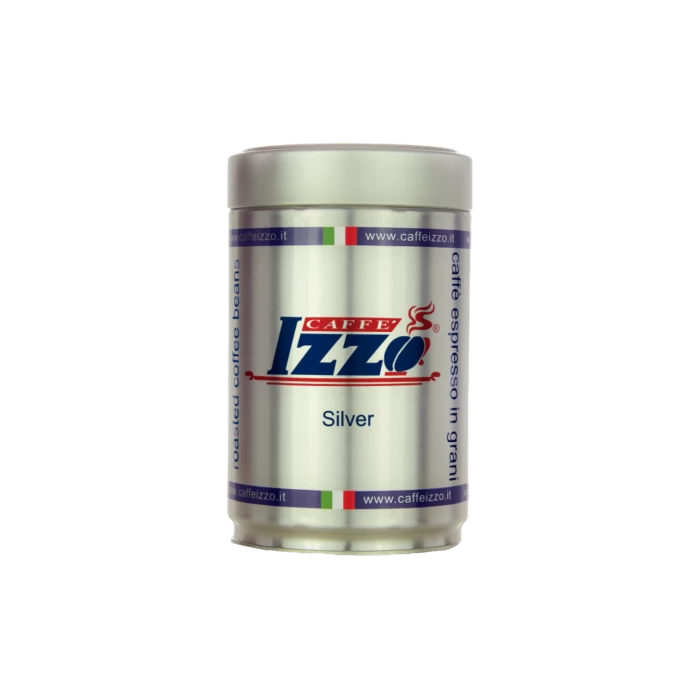 Caffè Izzo Silver Gemalen Blik 250 G.