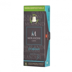 Caffè Morandini Decaffeinato Composteerbare Koffiecapsules Voor Nespresso®*