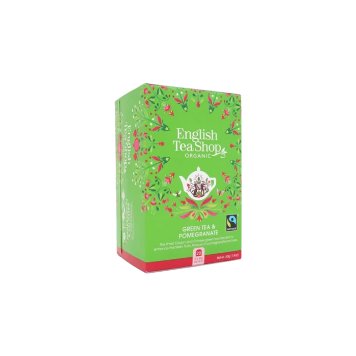 English Tea Shop Groene Granaatappel Thee