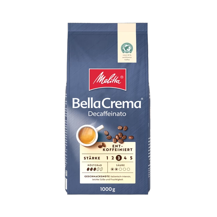Melitta Bella Crema Decaffeinato Koffiebonen